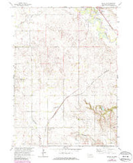 Neligh SE Nebraska Historical topographic map, 1:24000 scale, 7.5 X 7.5 Minute, Year 1963