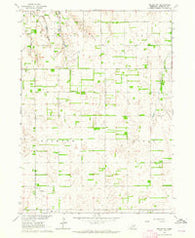 Neligh SW Nebraska Historical topographic map, 1:24000 scale, 7.5 X 7.5 Minute, Year 1963