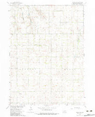 Neligh SW Nebraska Historical topographic map, 1:24000 scale, 7.5 X 7.5 Minute, Year 1963