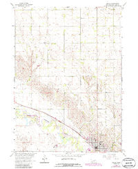 Neligh Nebraska Historical topographic map, 1:24000 scale, 7.5 X 7.5 Minute, Year 1963