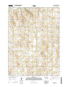 Neligh SW Nebraska Current topographic map, 1:24000 scale, 7.5 X 7.5 Minute, Year 2014