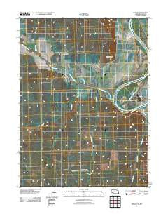 Nemaha Nebraska Historical topographic map, 1:24000 scale, 7.5 X 7.5 Minute, Year 2011