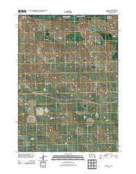 Nenzel Nebraska Historical topographic map, 1:24000 scale, 7.5 X 7.5 Minute, Year 2011