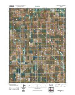 Newman Grove Nebraska Historical topographic map, 1:24000 scale, 7.5 X 7.5 Minute, Year 2011