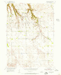 Newport NE Nebraska Historical topographic map, 1:24000 scale, 7.5 X 7.5 Minute, Year 1954