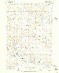Newport SW Nebraska Historical topographic map, 1:24000 scale, 7.5 X 7.5 Minute, Year 1954