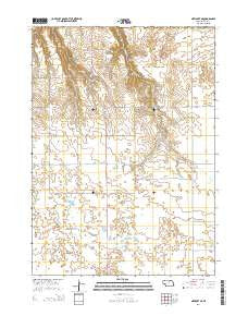 Newport NE Nebraska Current topographic map, 1:24000 scale, 7.5 X 7.5 Minute, Year 2014