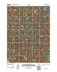 Nickerson NW Nebraska Historical topographic map, 1:24000 scale, 7.5 X 7.5 Minute, Year 2011