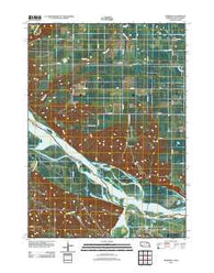 Niobrara Nebraska Historical topographic map, 1:24000 scale, 7.5 X 7.5 Minute, Year 2011