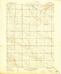 Nonpareil Nebraska Historical topographic map, 1:24000 scale, 7.5 X 7.5 Minute, Year 1948
