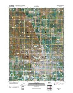 Norfolk Nebraska Historical topographic map, 1:24000 scale, 7.5 X 7.5 Minute, Year 2011