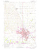 Norfolk Nebraska Historical topographic map, 1:24000 scale, 7.5 X 7.5 Minute, Year 1963