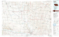 Norfolk Nebraska Historical topographic map, 1:100000 scale, 30 X 60 Minute, Year 1985