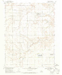 Norman Nebraska Historical topographic map, 1:24000 scale, 7.5 X 7.5 Minute, Year 1969