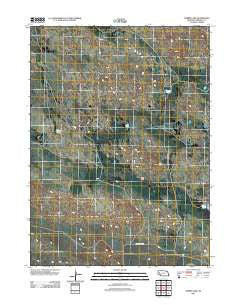 Norris Lake Nebraska Historical topographic map, 1:24000 scale, 7.5 X 7.5 Minute, Year 2011