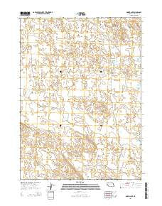 Norris Lake Nebraska Current topographic map, 1:24000 scale, 7.5 X 7.5 Minute, Year 2014