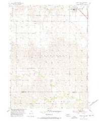North Loup Nebraska Historical topographic map, 1:24000 scale, 7.5 X 7.5 Minute, Year 1953