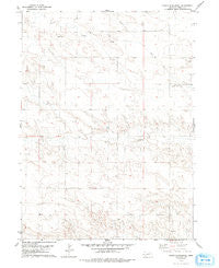 North Of Bushnell Nebraska Historical topographic map, 1:24000 scale, 7.5 X 7.5 Minute, Year 1979