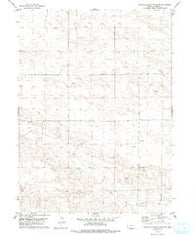 North Of Oliver Reservoir Nebraska Historical topographic map, 1:24000 scale, 7.5 X 7.5 Minute, Year 1979
