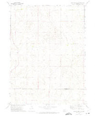 North Platte 2 NE Nebraska Historical topographic map, 1:24000 scale, 7.5 X 7.5 Minute, Year 1972