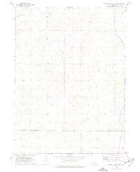 North Platte 2 NW Nebraska Historical topographic map, 1:24000 scale, 7.5 X 7.5 Minute, Year 1972