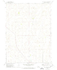 North Platte 2 SE Nebraska Historical topographic map, 1:24000 scale, 7.5 X 7.5 Minute, Year 1972