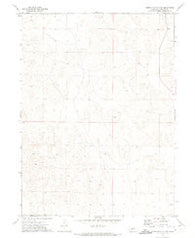 North Platte 2 SW Nebraska Historical topographic map, 1:24000 scale, 7.5 X 7.5 Minute, Year 1972