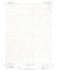 North Platte 2 SW Nebraska Historical topographic map, 1:24000 scale, 7.5 X 7.5 Minute, Year 1972