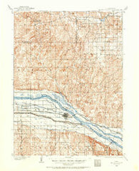 North Platte Nebraska Historical topographic map, 1:125000 scale, 30 X 30 Minute, Year 1899