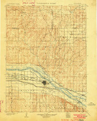 North Platte Nebraska Historical topographic map, 1:125000 scale, 30 X 30 Minute, Year 1902