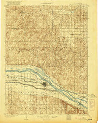 North Platte Nebraska Historical topographic map, 1:125000 scale, 30 X 30 Minute, Year 1902