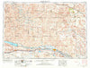 North Platte Nebraska Historical topographic map, 1:250000 scale, 1 X 2 Degree, Year 1954