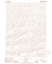 North Valley Nebraska Historical topographic map, 1:24000 scale, 7.5 X 7.5 Minute, Year 1990