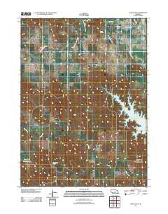 North Loup Nebraska Historical topographic map, 1:24000 scale, 7.5 X 7.5 Minute, Year 2011