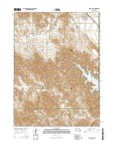 North Loup Nebraska Current topographic map, 1:24000 scale, 7.5 X 7.5 Minute, Year 2014