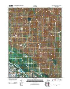 North Platte East Nebraska Historical topographic map, 1:24000 scale, 7.5 X 7.5 Minute, Year 2011