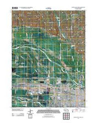 North Platte West Nebraska Historical topographic map, 1:24000 scale, 7.5 X 7.5 Minute, Year 2011