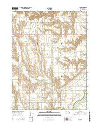 Nysted Nebraska Current topographic map, 1:24000 scale, 7.5 X 7.5 Minute, Year 2014