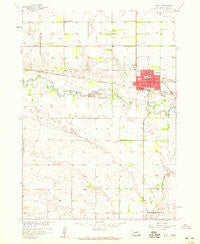 O'Neill Nebraska Historical topographic map, 1:24000 scale, 7.5 X 7.5 Minute, Year 1958