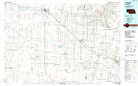 O'Neill Nebraska Historical topographic map, 1:100000 scale, 30 X 60 Minute, Year 1985