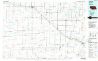 O'Neill Nebraska Historical topographic map, 1:100000 scale, 30 X 60 Minute, Year 1985