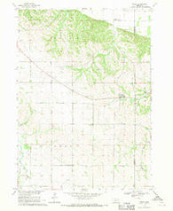 Obert Nebraska Historical topographic map, 1:24000 scale, 7.5 X 7.5 Minute, Year 1968