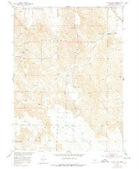 Oconto NW Nebraska Historical topographic map, 1:24000 scale, 7.5 X 7.5 Minute, Year 1951