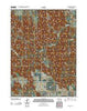 Oconto NW Nebraska Historical topographic map, 1:24000 scale, 7.5 X 7.5 Minute, Year 2011