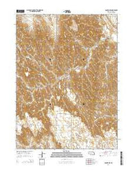 Oconto NW Nebraska Current topographic map, 1:24000 scale, 7.5 X 7.5 Minute, Year 2014
