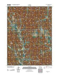 Oconto SE Nebraska Historical topographic map, 1:24000 scale, 7.5 X 7.5 Minute, Year 2011