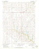 Odell NE Nebraska Historical topographic map, 1:24000 scale, 7.5 X 7.5 Minute, Year 1970