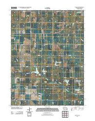 Odell NE Nebraska Historical topographic map, 1:24000 scale, 7.5 X 7.5 Minute, Year 2011