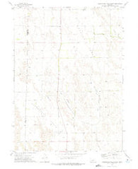 Odencranze Table North Nebraska Historical topographic map, 1:24000 scale, 7.5 X 7.5 Minute, Year 1972