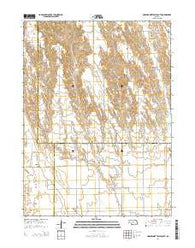 Odencranze Table South Nebraska Current topographic map, 1:24000 scale, 7.5 X 7.5 Minute, Year 2014